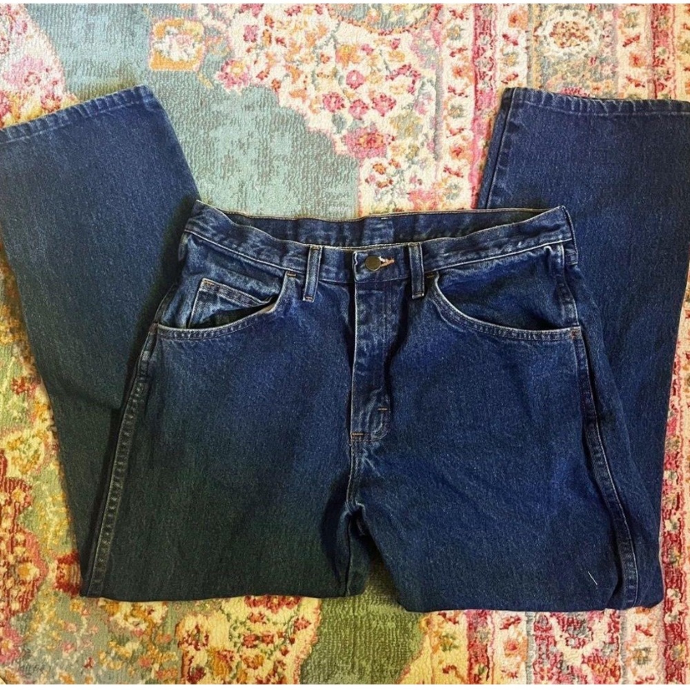 Straight leg jeans